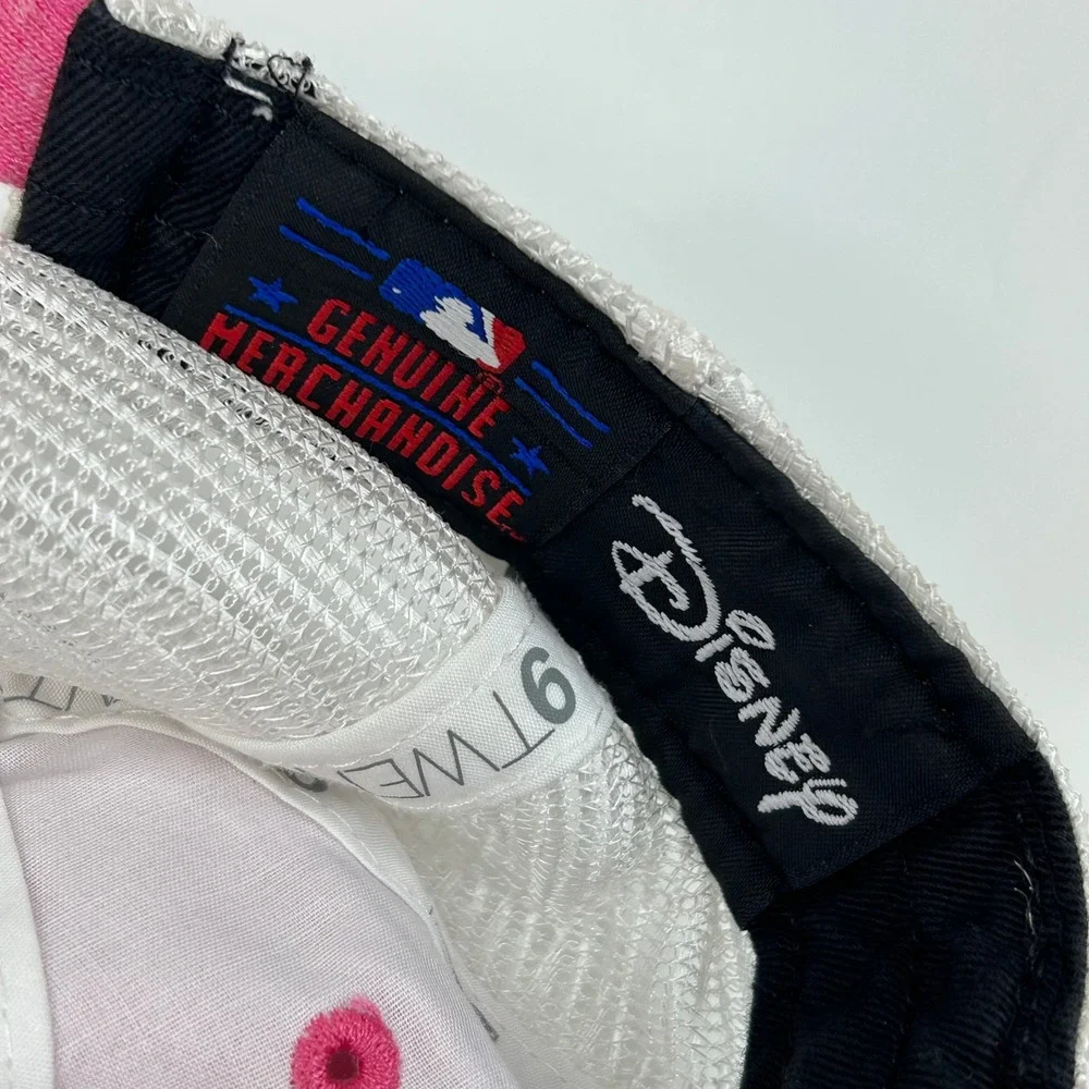 ST LOUIS CARDINALS Minnie Mouse Pink Trucker Hat MLB Disney Cotton Knit 9TWENTY